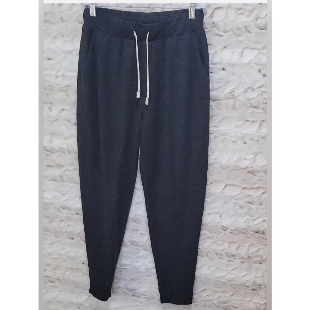 Free fly Lightweight Mens S Black Bamboo Fleece Lined Joggers, Organic